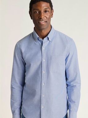 Bonobos Light Blue Button-Down Oxford Standard fit Shirt
